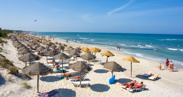 Mahdia Tunézia nyaralás tengerpart